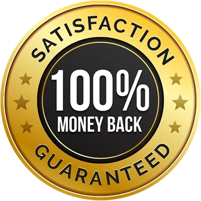 100 MONEY BACK GUARANTEE